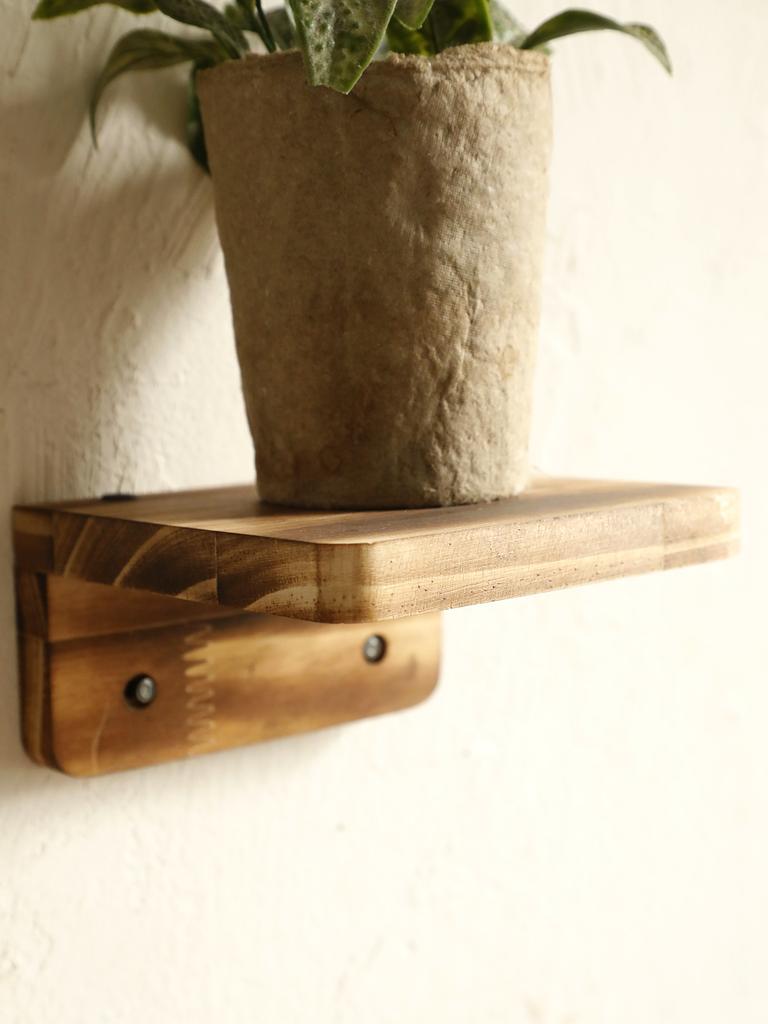 Деревянная настенная полка в стиле бохо и рустик, плавающая полка из сосны для декора стен, минималистичный дизайн для гостиной, спальни, офиса
