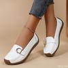 Модные Новые весенние модные универсальные лоферы повседневные удобные женские туфли на плоской подошве элегантные минималистичные туфли на мягкой подошве