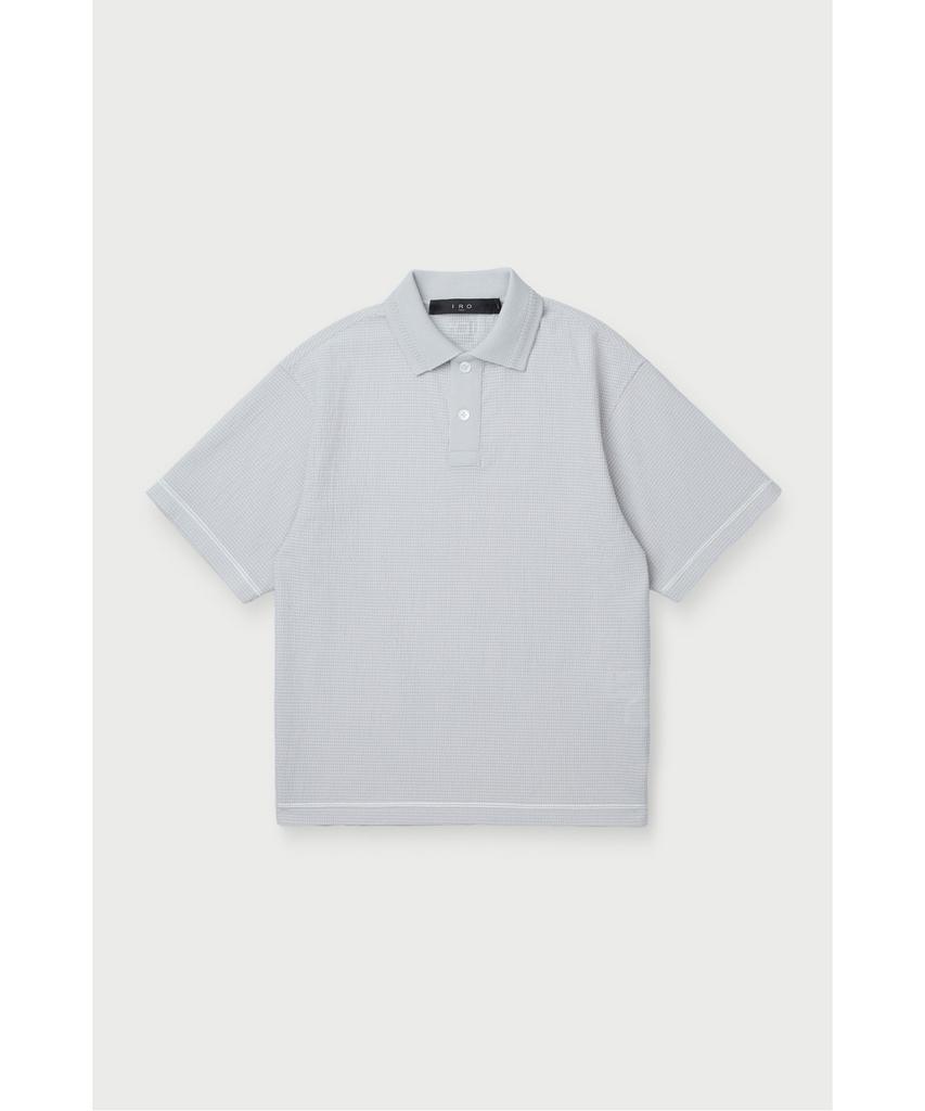 IRO Onder Seerker Collar Short Sleeve T-Shirt Iqtam26709Ivx
