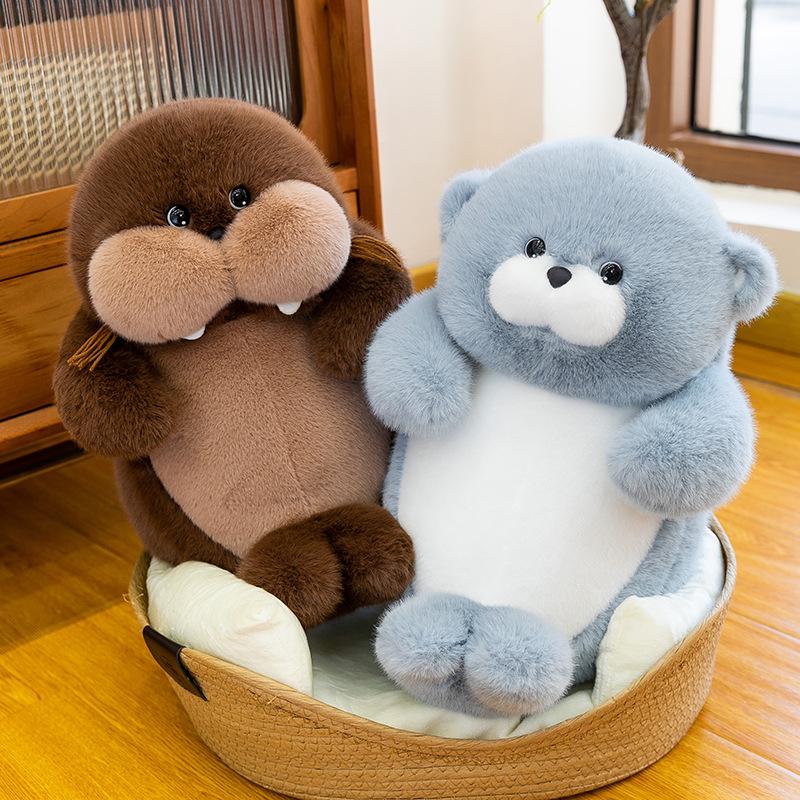 Плюшевая игрушка Тюлень Дандун Океан - Милый компаньон для сна и подарок на детский день рождения