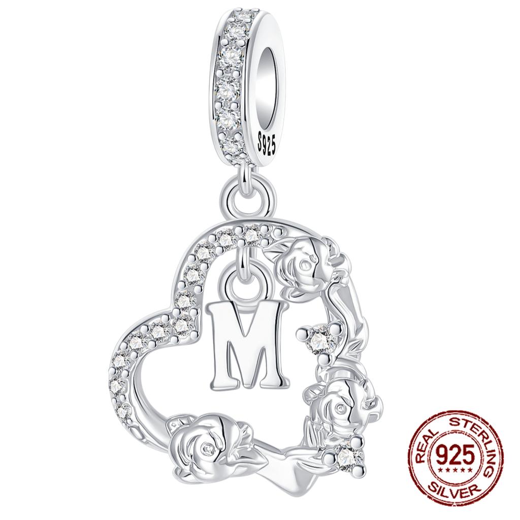 925 Silver Statue of Liberty Chameleon Skull Puppy Pendant Charm for Women DIY Jewelry Gift Fit Bracelets