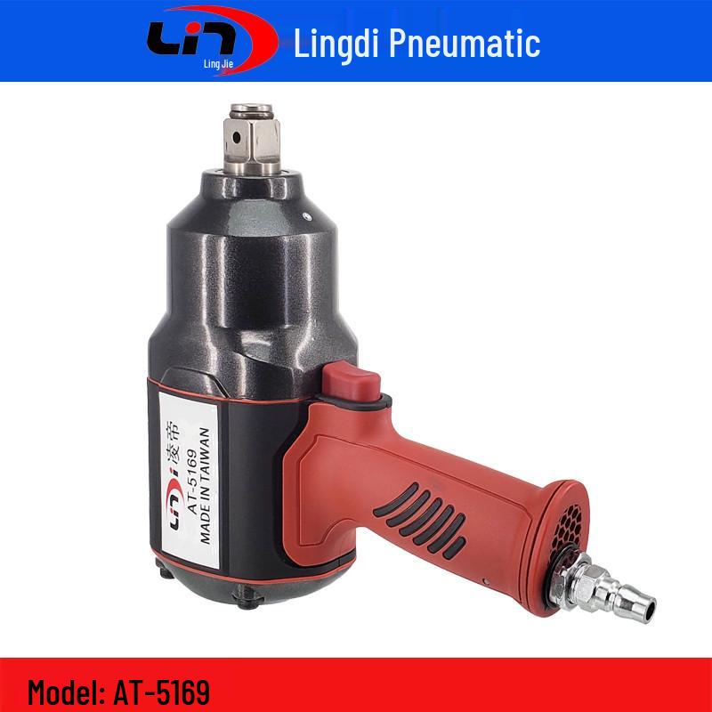 Пневматический гайковерт Lingdi AT-5169 3/4" с двойным молотком - Промышленный класс