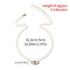 Diamond-encrusted Devil's Eye Necklace Niche Light Luxury Jewelry Women's Clavicle Chain Simple Eye Pendant
