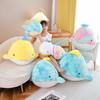 Rainbow Whale Plush Toy Cute Marine Animal Stuffed Doll Decoration Gift Kids