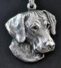 Rhodesian Ridgeback, African Lionhound - Dog necklace in gift box, silver-plated locket for dog fan, striking pendant by Art-Dog brand