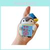 Energy Penguin Plush Doll With Keychain And Notebook Decoration For Gift Or Collection