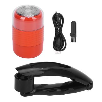 Мужской триммер для волос на спине, эргономичный, складной, с длинной ручкой, перезаряжаемый, съемный, для удаления волос на спине