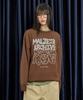 WAIKEI Maltese Archive Line Graphic Knit Ver.2 Brown