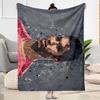 Man Player Celebration Blanket Comfortable Perfect for Sofa Office Chair Couch Four Seasons Universal Modern Ideal Gift For Birthday Valentine'S Day
