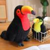 20/30/40 см имитация Toco тукан плюшевые игрушки милые Ramphastos Toco мягкая анимированная кукла птица милые подарки для украшения дома