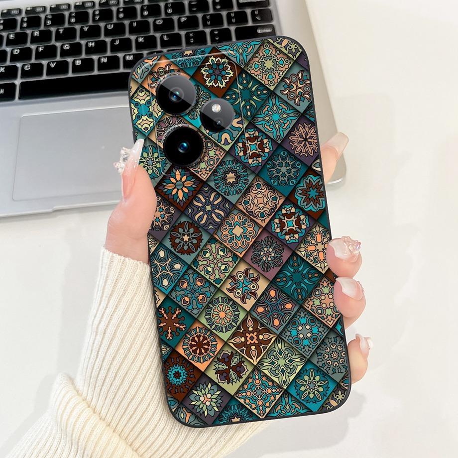 Чехол для Realme GT 7 5G RMX5061 Милый Мультяшный Модный Расписной Чехол Мягкий Силиконовый Чехол Для Realme GT7 Pro GT 7 Pro 7T GT7T Fundas