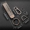 Universal Car Key Ring Metal Key Ring Holder Durable Car Key Chain  Men Women