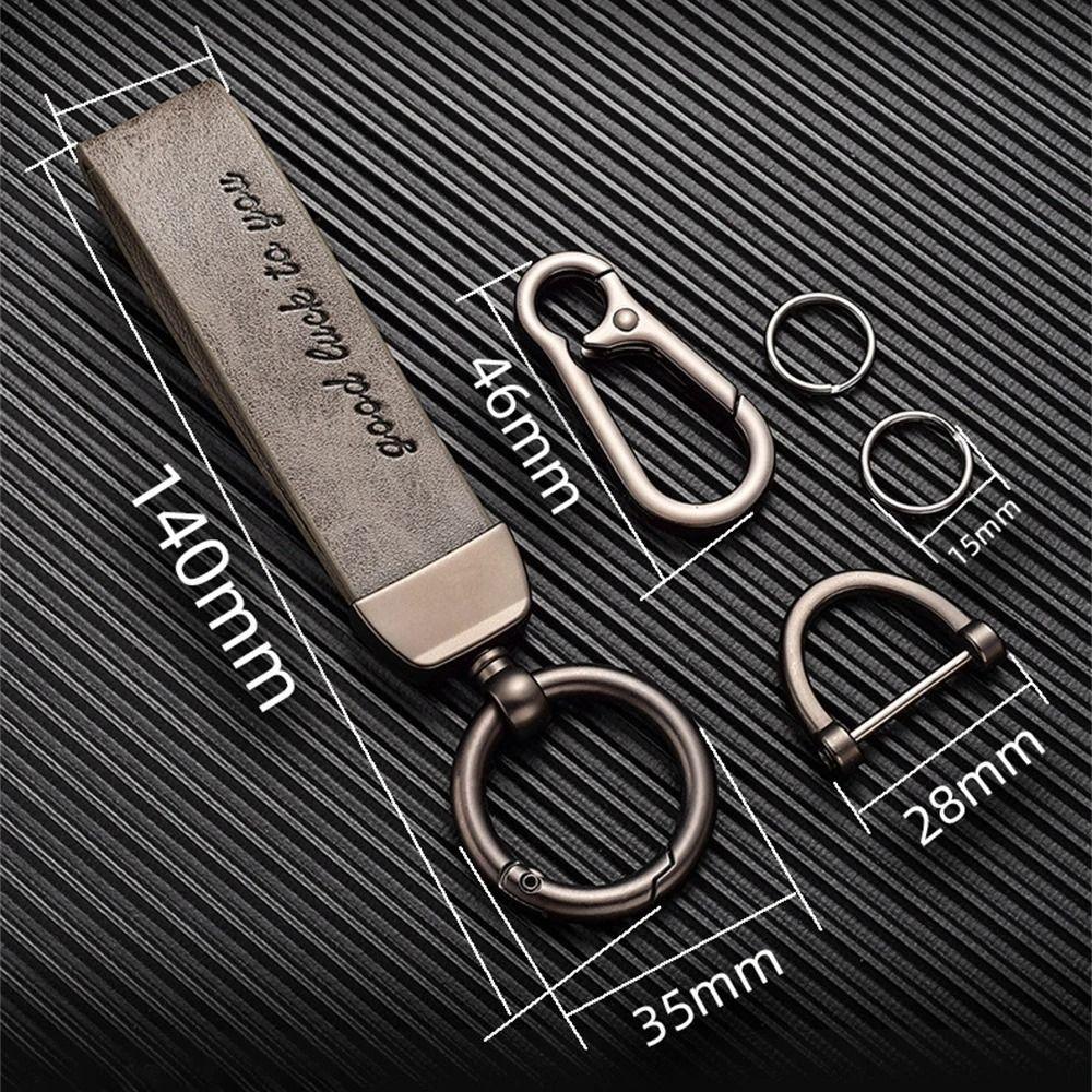 Universal Car Key Ring Metal Key Ring Holder Durable Car Key Chain Men Women