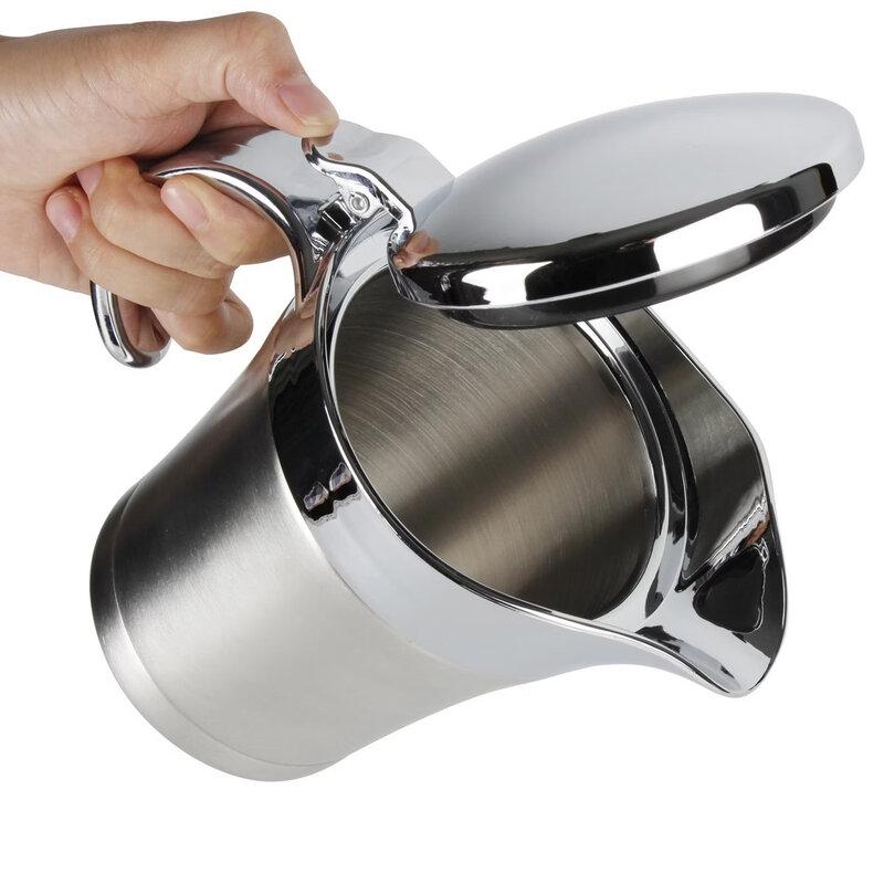 Stainless Steel Double-Wall Syrup & Sauce Dispenser
