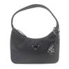 Handbag Re-Edition 2000 Black Test Women 1NE515 Used