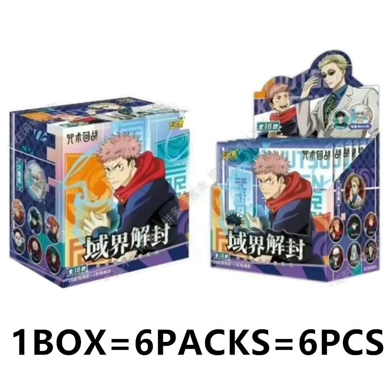 Jujutsu Kaisen Card Warlock Cards Gojo Satoru Fushiguro Megumi Itadori Yuji Cards Anime Peripheral Collection Cards Toy Gift