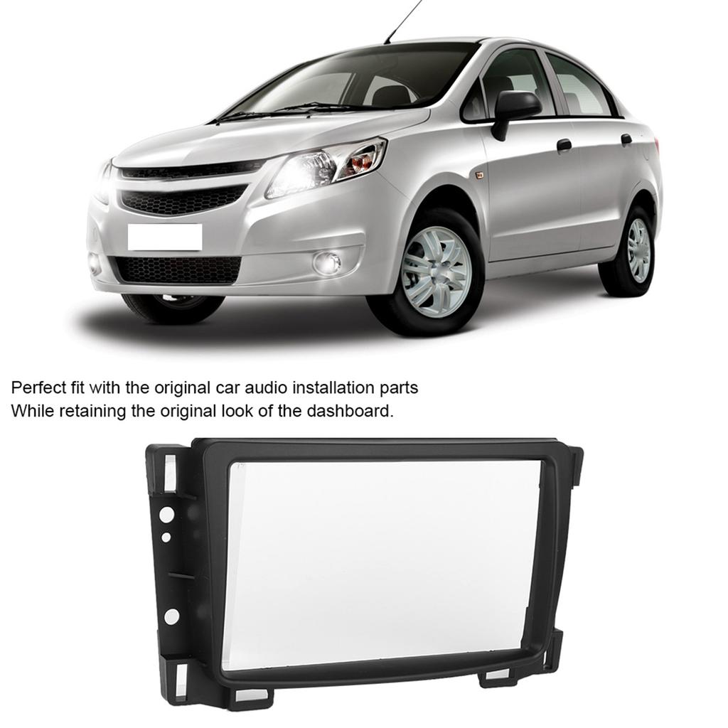 7-дюймовая 2DIN радио DVD навигация панель CD рамка приборной панели подходит для Chevrolet SAIL 2010+