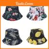 Fashionable Korean Style Floral Pattern Sun Hat With Sun Protection For Outdoor Activities