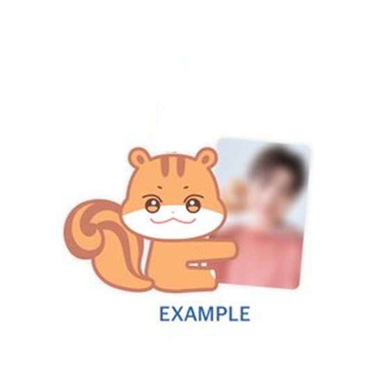 ATEEZ Держатель для фотокарточки Aniteez Plush Doll