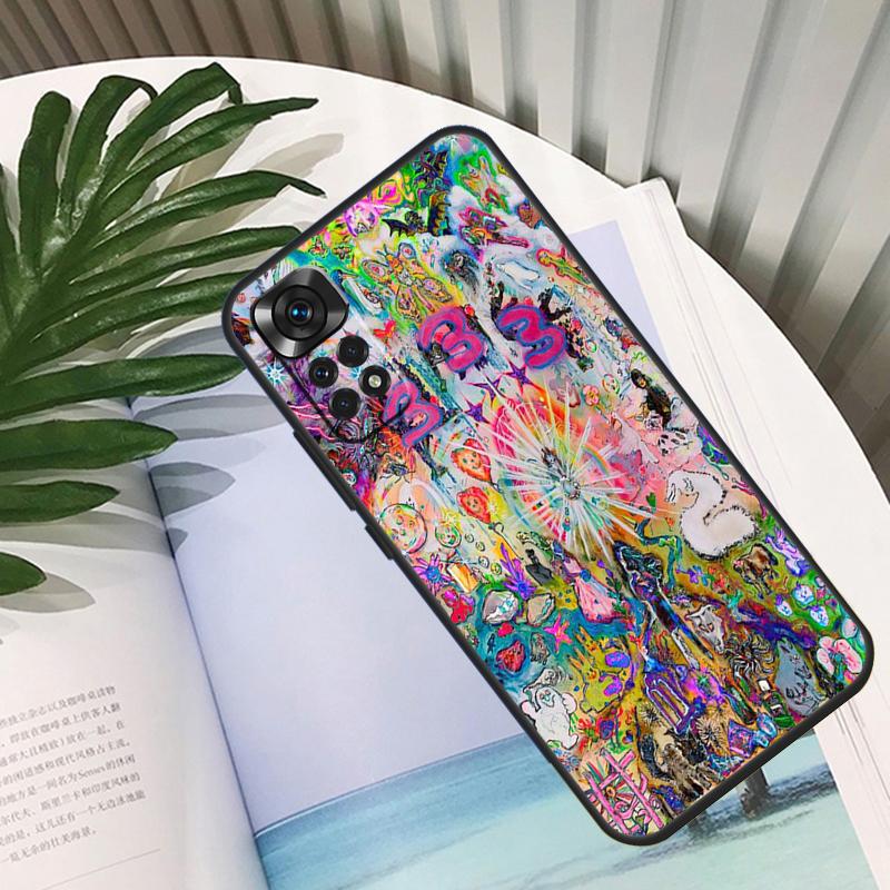Bladee 333 Case For Xiaomi Redmi Note 11 10 Pro Note 12 8 9 Pro 11S 10S 9S Redmi 10C 12C 9C 9T Coque