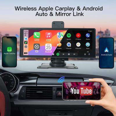 [carabc] 9,3-дюймовый экран Carplay для автомобильной стереосистемы с сенсорным экраном Full HD с Carplay и Android Auto