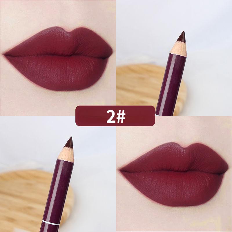 15 цветов губная помада, карандаш для губ, косметическая долговечная водостойкая женская Красота, макияж, матовый макияж