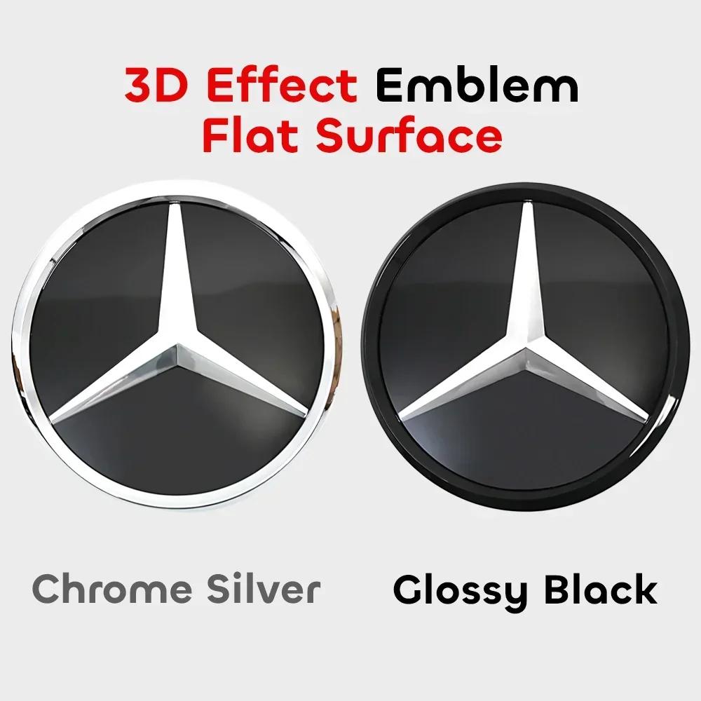XEATN1 Hot 2026 New For Benz Front Grille Star Logo With LED For Mercedes Benz B C GLK Class B180 B200 B250 C180 C200 C230 C250 C280 C3