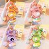 Dreamy Keychain Charming Accessory With Fun Cartoon Globe Students For