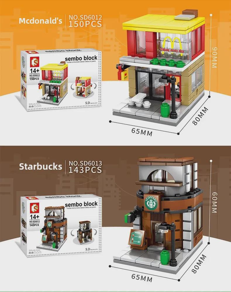 Мини-конструкторы Semper Street View: Совместимая с Lego игрушка для детей 6-16 лет