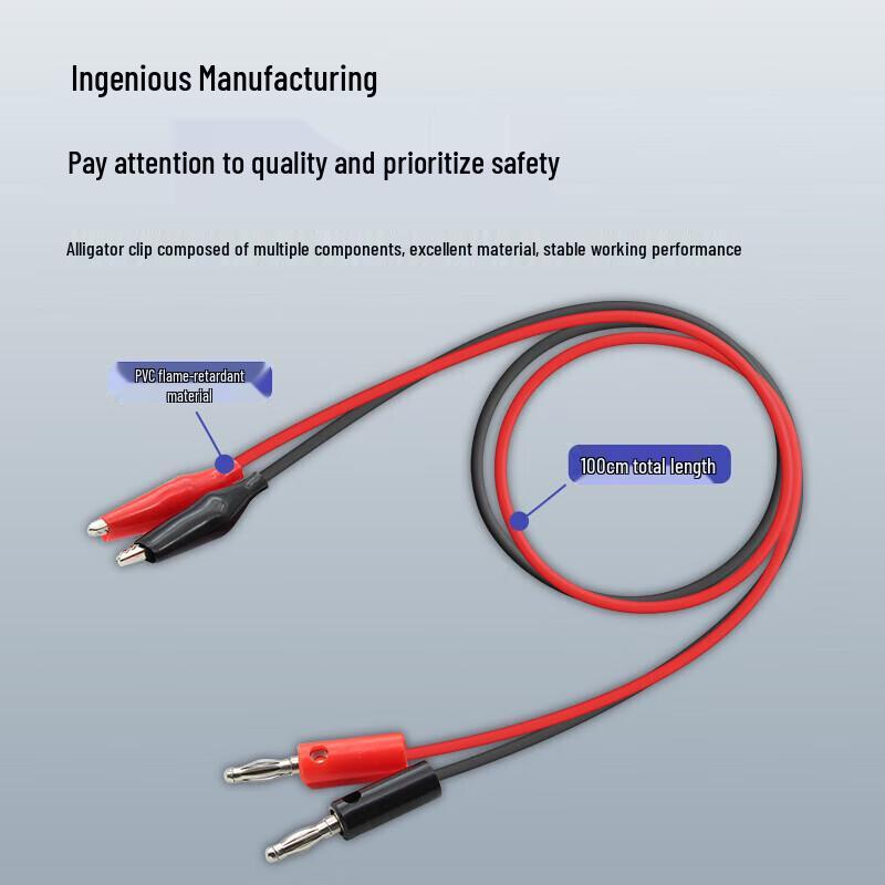 Electrical Test Leads & Alligator Clip Jumper Wires