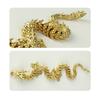 3D Printed Chinese Dragon Figurine Movable Joints Golden Loong Figure Articulated Dragon Model Fidget Toy Desktop Decoration Ornament