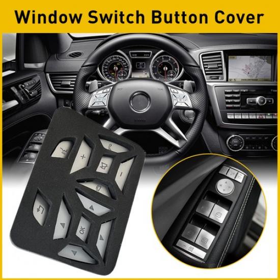 Steering Wheel Buttons Trim For 2012-2016 Mercedes Benz E C G Class GLA ML GL B