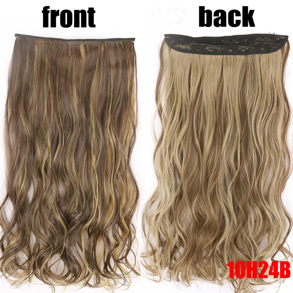 XINRAN 22-дюймовые модные женские волосы для наращивания, устойчивые к высоким температурам, синтетические волны, длинные волосы без клипс, невидимый парик для лески