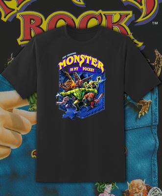 Футболка Monster In My Pocket Nes Game Retro Arcade Video Game Быстрая доставка!