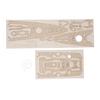 1/350 Wooden German Warship Deck Kits