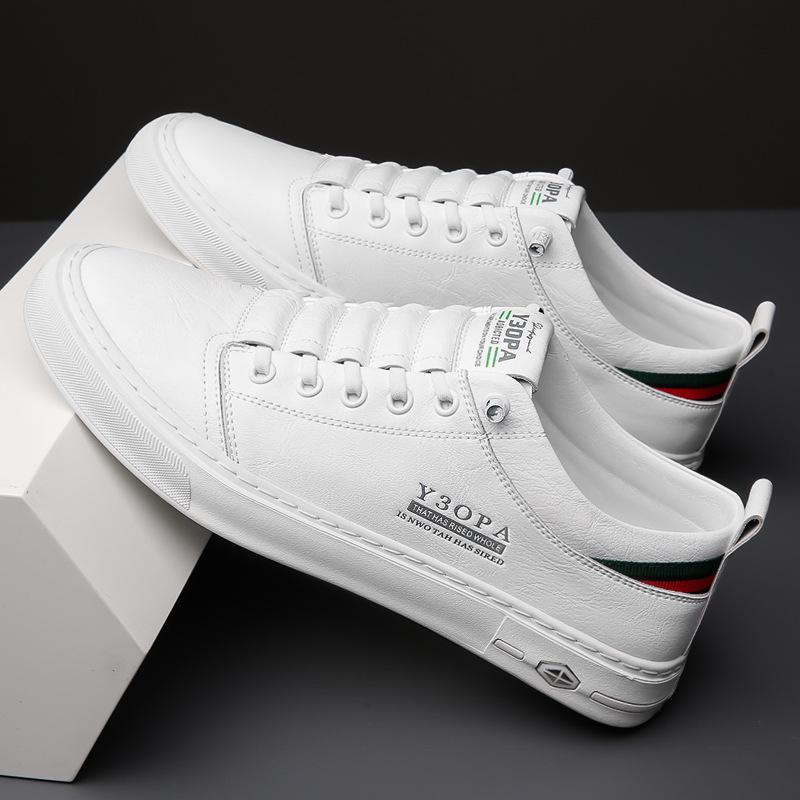 Дизайнерская обувь для мужчин 2025 года Натуральная кожа Повседневная обувь Модная плоская обувь для скейтборда Молодежные крутые слипоны