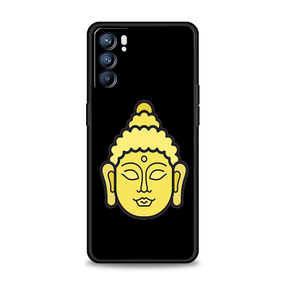 Чехол для телефона Mandala Chakra Gautama Buddha для Oppo Find X5 A54 A53 A52 A9 2020 A15 A95 A16 A76 A12 Reno7 SE Reno6 Pro 5G
