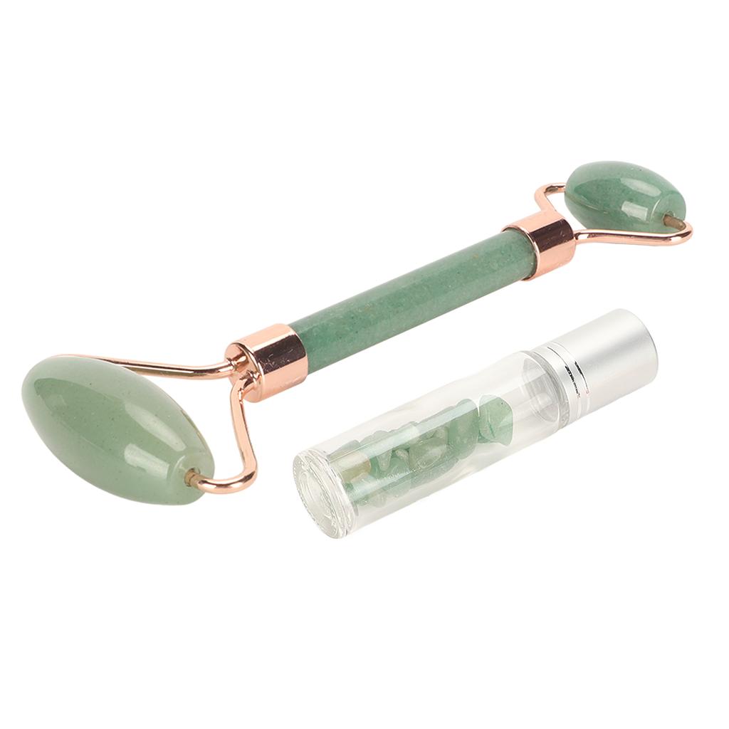 Роликовый массажер для лица Jadestone Face Roller Wrinkle Removal, лимфодренажный, лифтинг-ролик для лица с эфирным маслом
