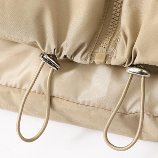 Зимний женский жилет, пальто, утолщенный, с застежкой-молнией, воротник-стойка, без рукавов, однотонный, с защитой от ударов, сохраняющий тепло, уличный пуховик