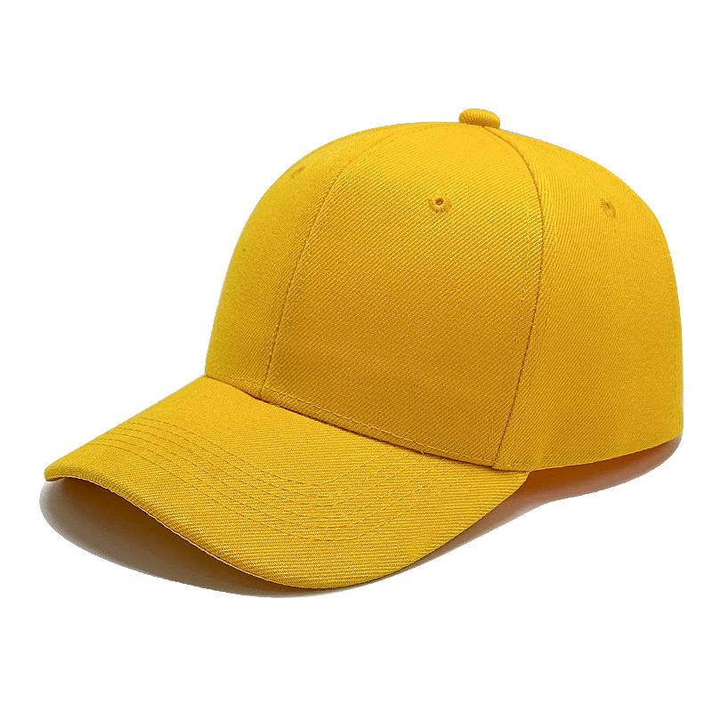 Summer Sun Protection Non-Collapsing Baseball Cap - Acrylic, Minimum Order 50 Pieces