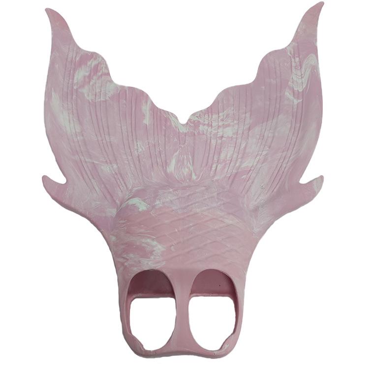 Плавательный ласт «Хвост русалки» для детей и взрослых — мягкий резиновый тренировочный ласт для дайвинга в аквариуме