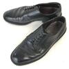 The Kenford Leather Plain Toe Shoes [24.5/Black] Business Dress Shoes(USED)