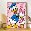 Disney Diamond Painting 5D DIY Donald Duck Daisy Duck Diamond Painting Art Diamond Painting Kit Adult/Beginner Gift Idea Home Decor