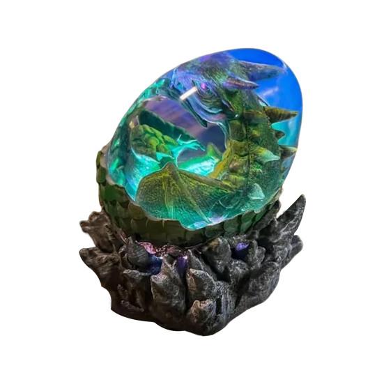 Ночной светильник в виде яйца динозавра ручной работы в виде дракона, инкубационный светильник в виде яйца динозавра для детей