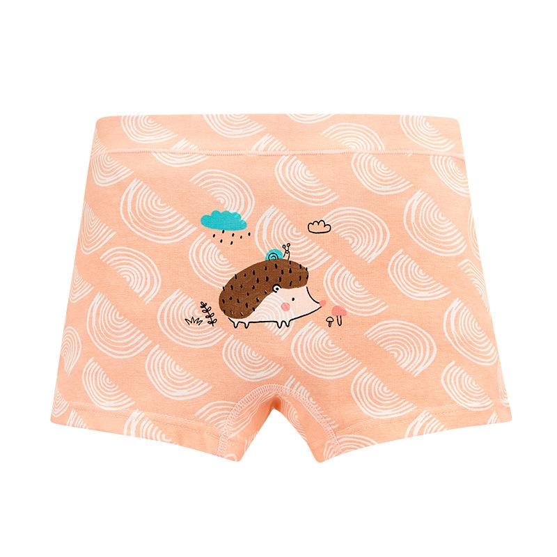 4 шт. детское нижнее белье для девочек, хлопковые боксеры для девочек, для малышей 3-16 лет