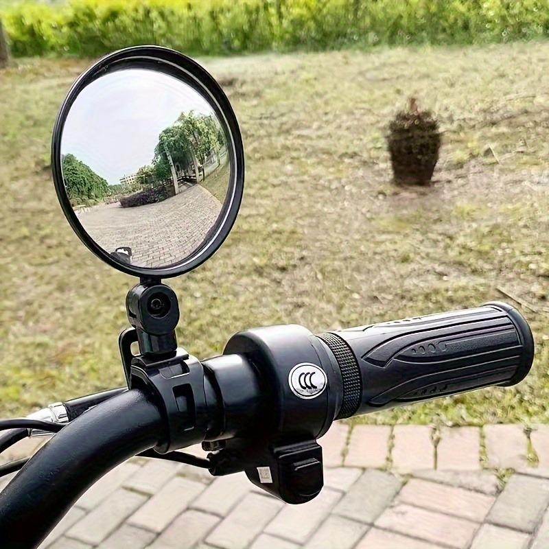 1 шт./2 шт. Зеркало заднего вида для электросамоката с обзором 360 градусов, вращающееся, регулируемое, сменное стекло заднего вида, широкоугольное, выпуклая поверхность