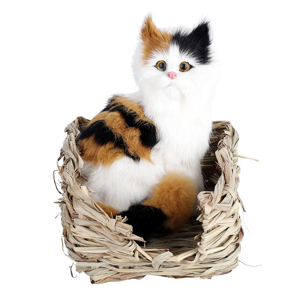 Grass House Chew Toy Mat Bed for Hamster Guinea Bunny