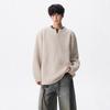 Mens V-Neck Knit Sweater Winter Warm Casual Pullover Twist Top