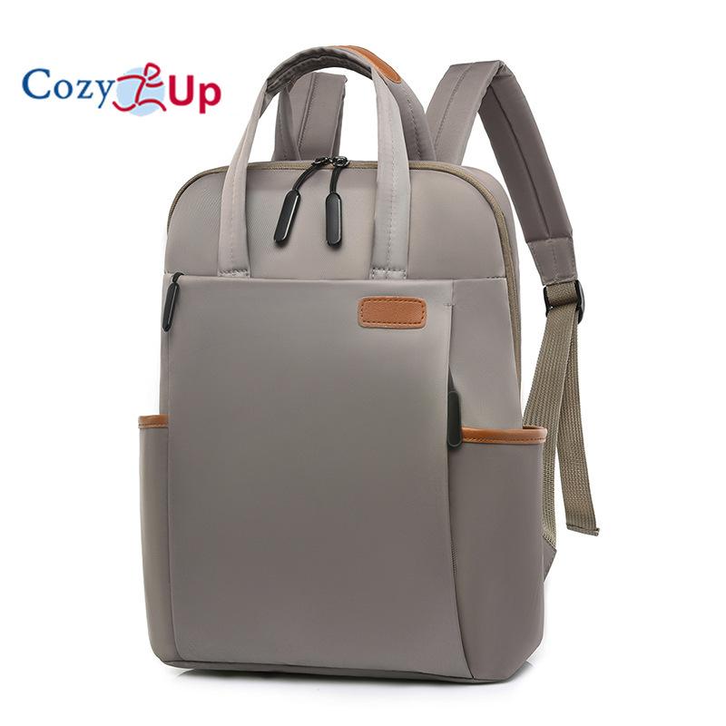 Рюкзак Cozy Up для женщин, новая дорожная сумка из ткани Оксфорд, повседневная сумка для компьютера большой вместимости, женский рюкзак