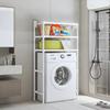 Аксессуары для стеллажа для ванной комнаты и стиральной машины Многослойная полка для хранения туалета Полка для хранения без перфорации Бытовые стеллажи для стиральных машин